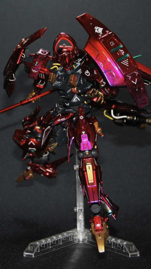 キャンディ塗装とクリスタルカラーは好きな組み合わせです。