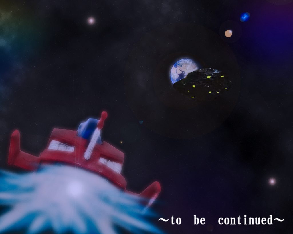 「…こちら地球連邦宇宙軍ホワイトユニサス所属、ホワイト・ウィング2、ルナツー基地への着陸許可を求む」「……艦…をた……に戻………ッサ作…」ノイズが多く聞き取れない。「戦闘中?…こちら…」「地球………ナツー……落ち…至急……」ルナツーの裏側であるこちらからはよくは見えないが、時折爆発の様な輝きが地球側の方に見える。「…まさかな」〜to be continued〜