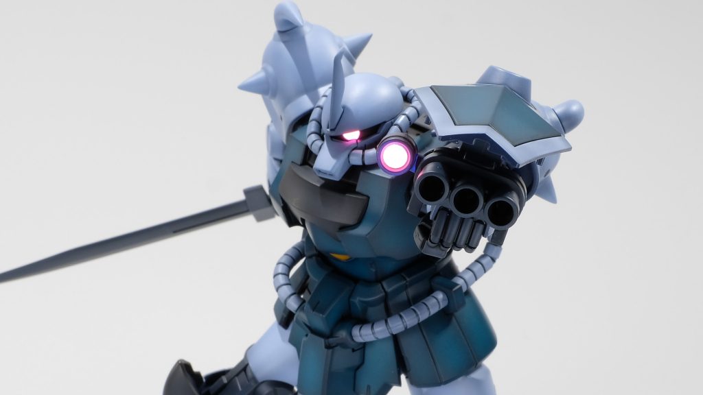 HGUCグフカスタム–2枚目/制作者：モフモフぬこぱんち