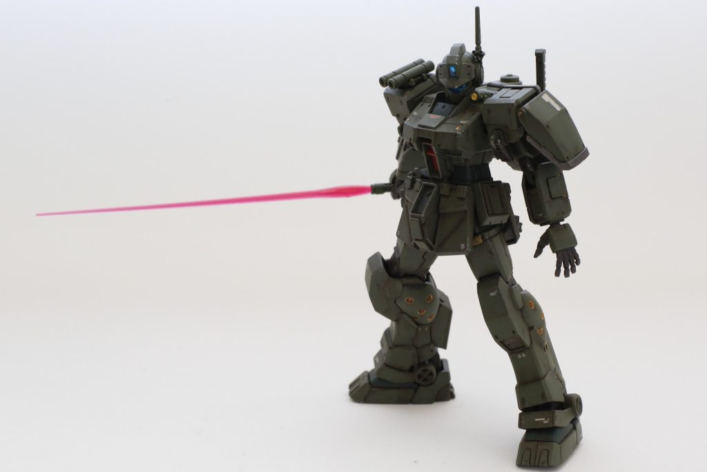 最後はビームサーベルで。ご覧いただきありがとうございました。