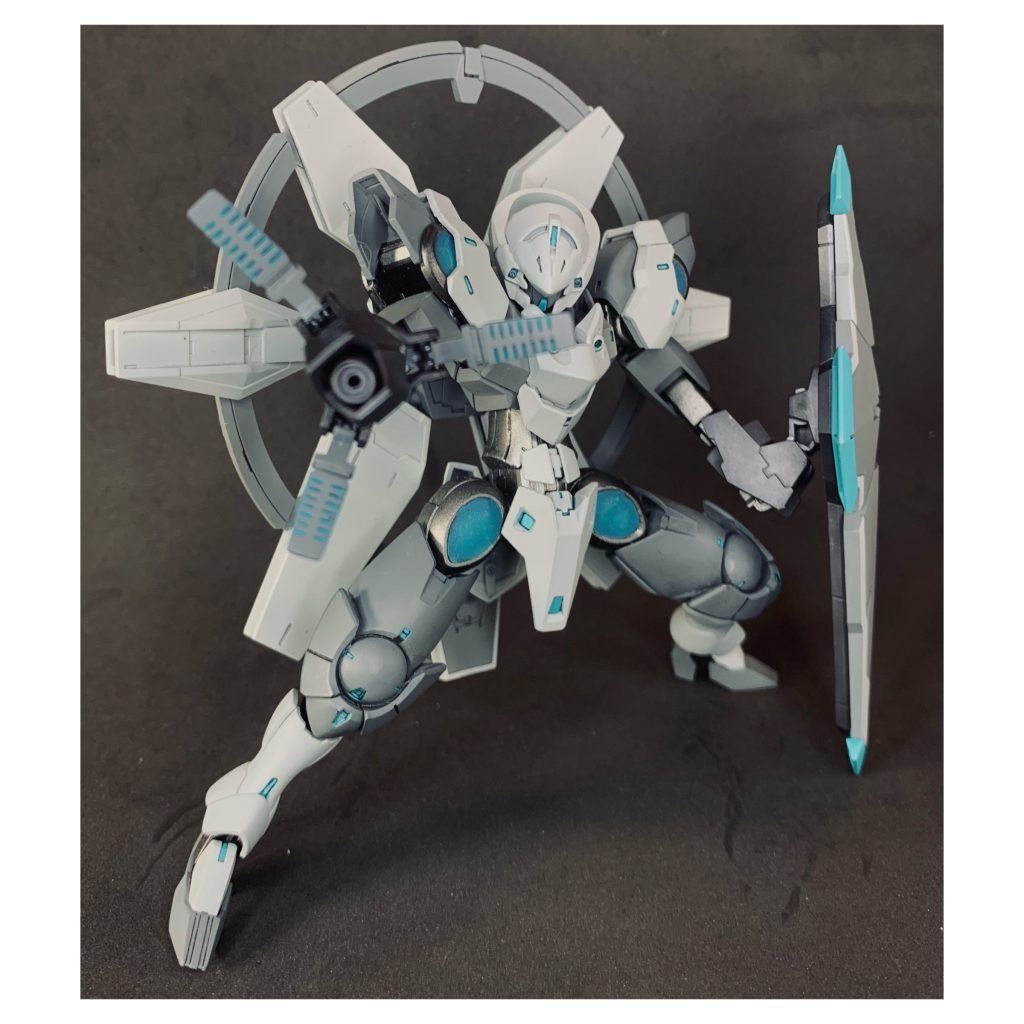 30MM part used on Buster arm for a better and sleeker design.