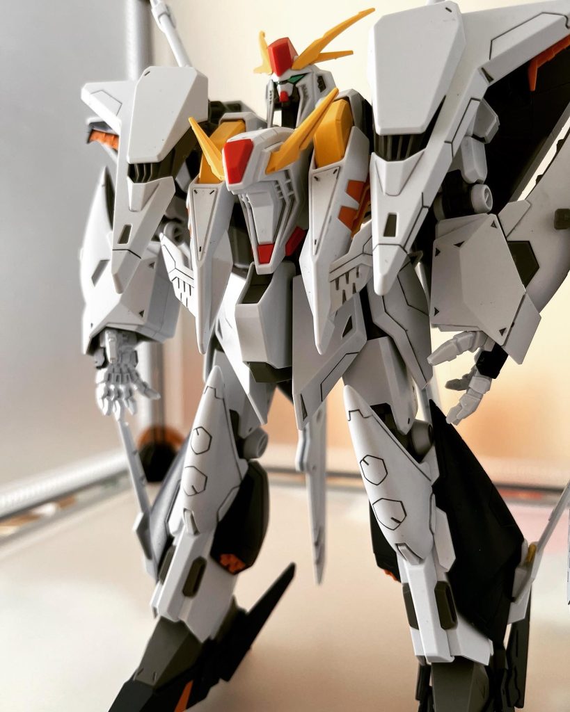 HGクスィーガンダム 墨入れ半光沢簡単フィニッシュ–4枚目/制作者：@noric56