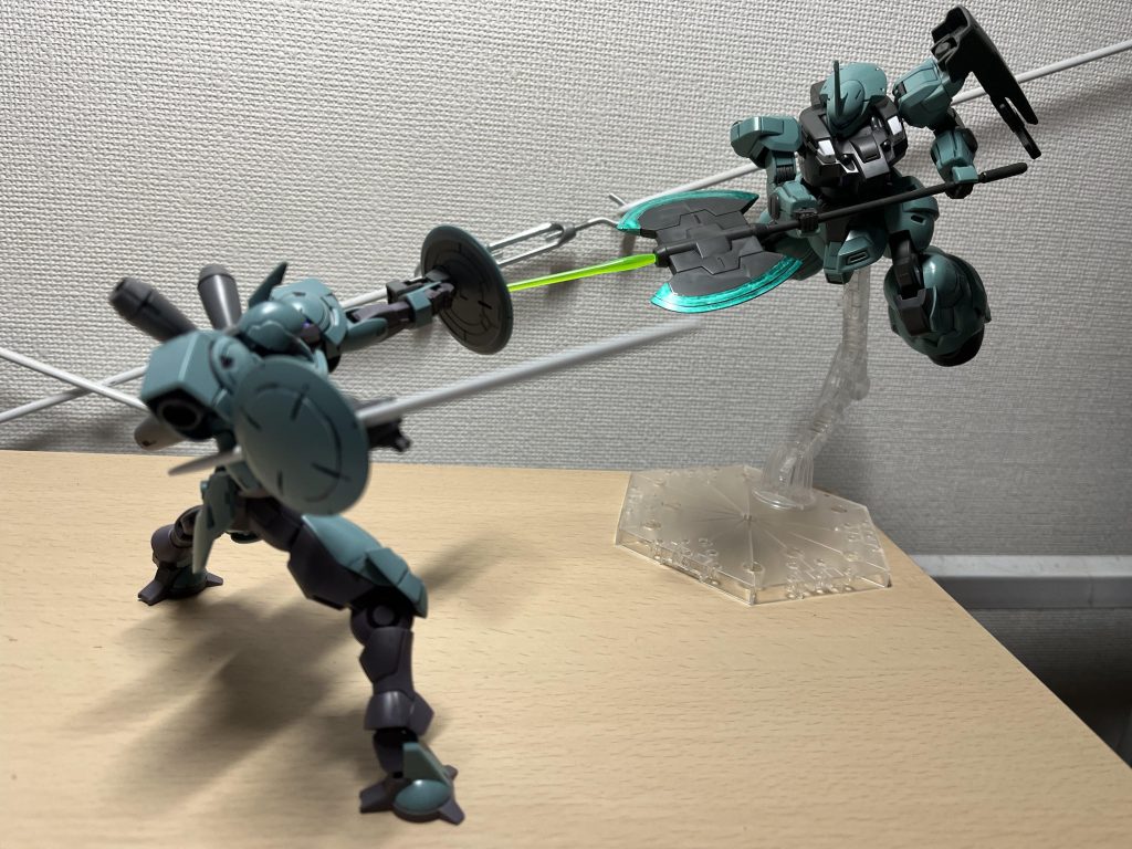 ハインドリーと対決!