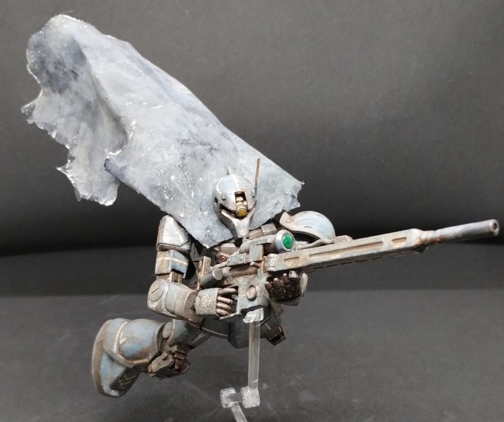 ザクⅠスナイパータイプ　完成–2枚目/制作者：梵人