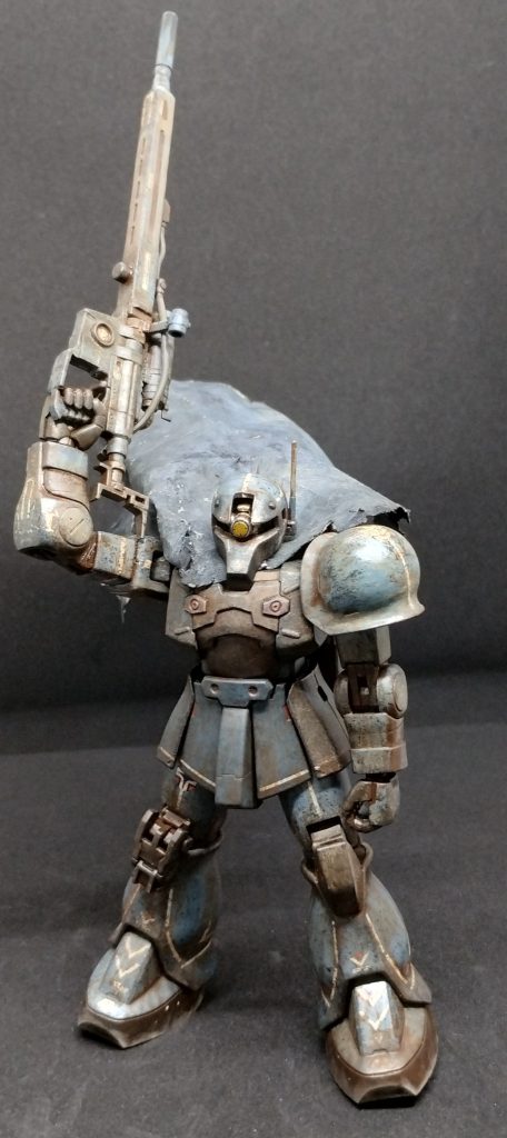 ザクⅠスナイパータイプ　完成–4枚目/制作者：梵人