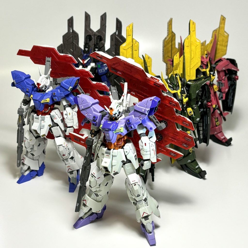 我が家のサイコプレート搭載機軍団。。。ん?サイコバウ指揮官機 風https://gumpla.jp/hg/1110816