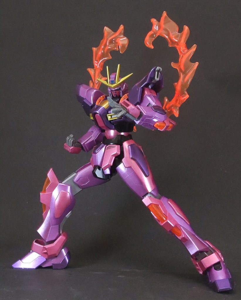 HG ビルドバーニングガンダム–4枚目/制作者：三代目和菓子屋