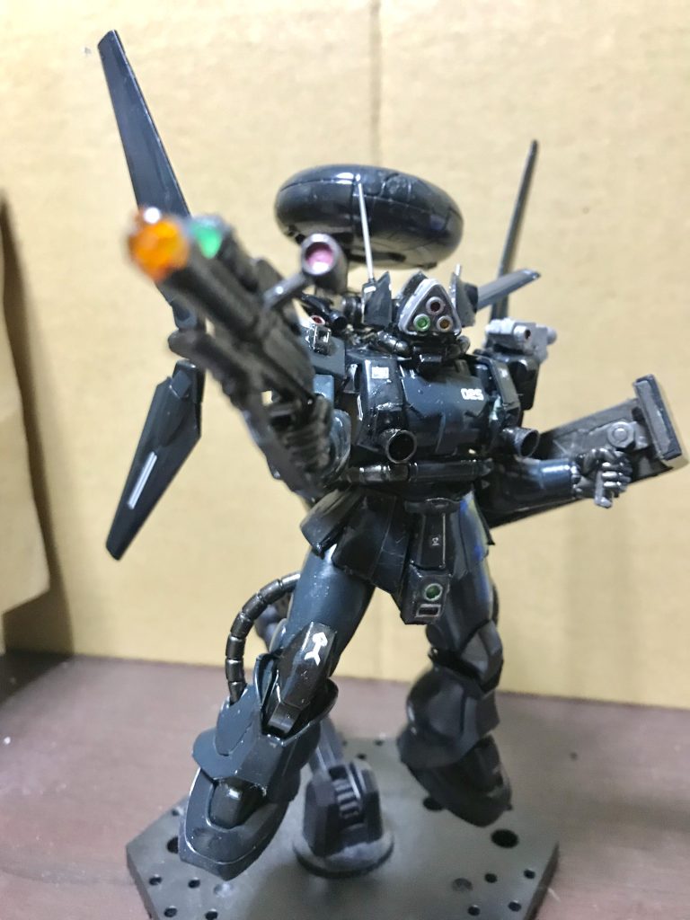 ザクマシンガンをカメラガンぽくしてみました｡最後まで御覧いただきありがとうございました♪