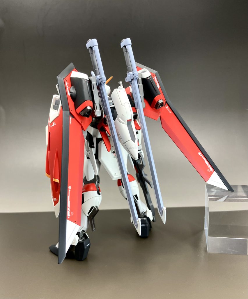 対艦刀はHGソードインパルスから流用昔のキットなので処理が一番大変でした。