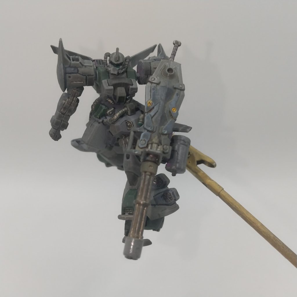 【可動化改造】ガンダムアーティファクト グフフライトタイプ–3枚目/制作者:KarageGarage