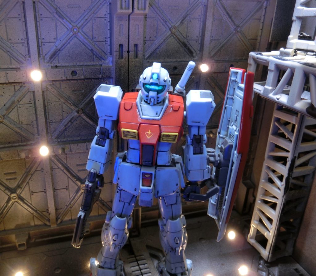 1/144 HG ジム（オリジンアムロ機）–3枚目/制作者：hiroshim