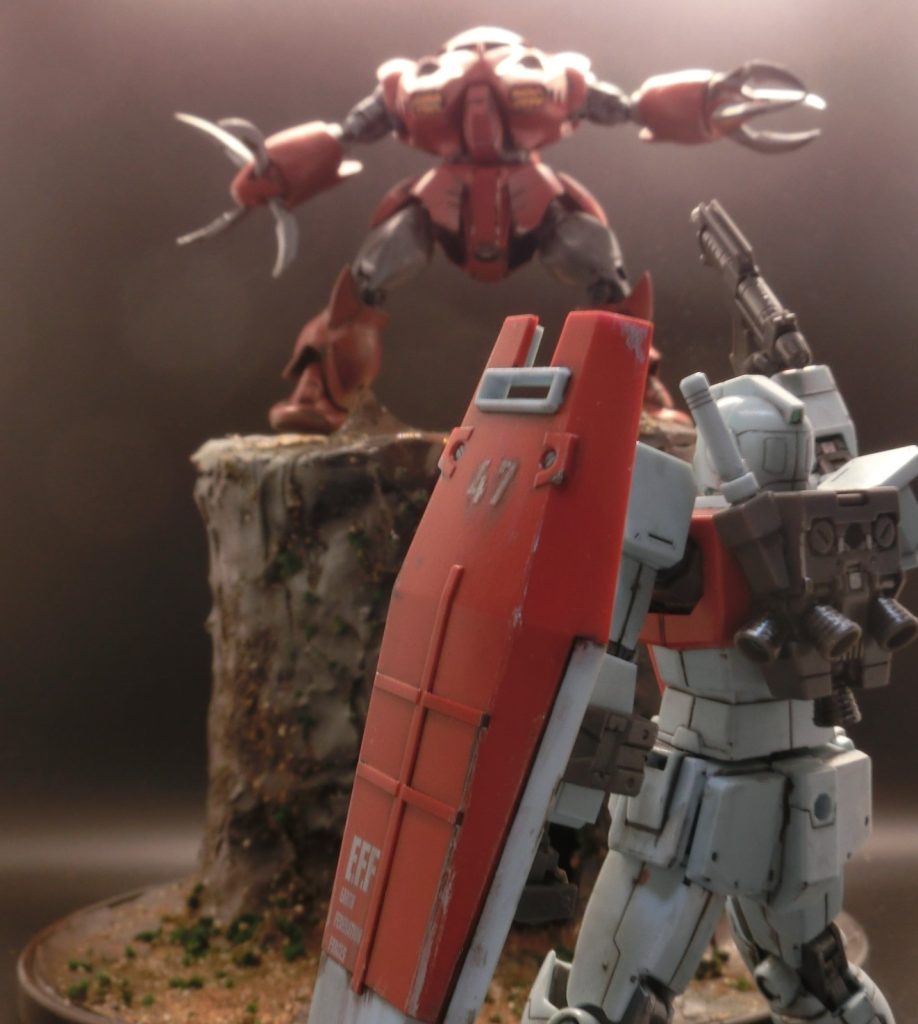 1/144 HG ジム（オリジンアムロ機）–5枚目/制作者：hiroshim