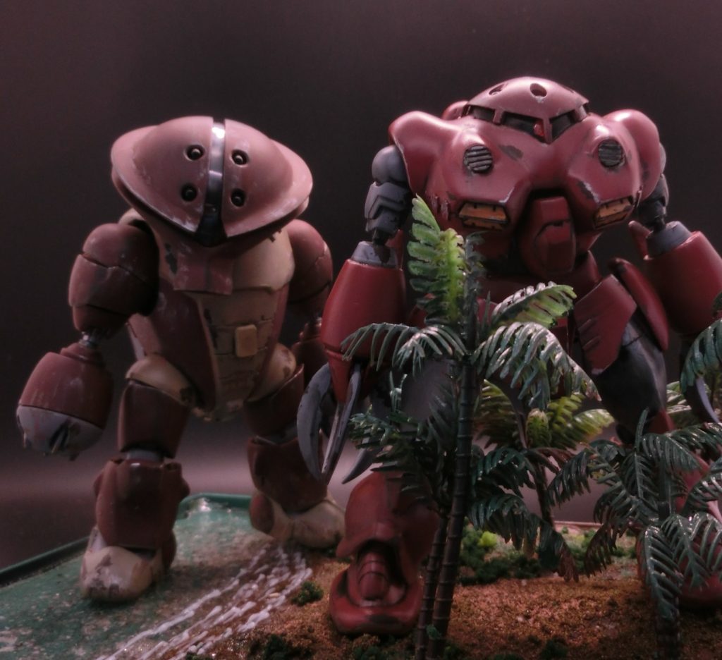 アカハナアッガイとのシーショット!