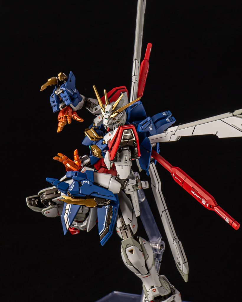 RG ゴッドガンダム +エフェクトパーツ–3枚目/制作者:エヌヌ