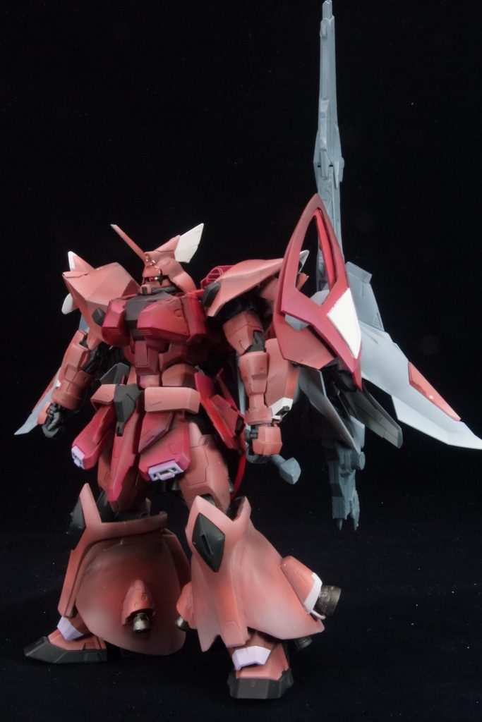 ディテールは抑えめでゲームのCGの用な塗装を施してみました。