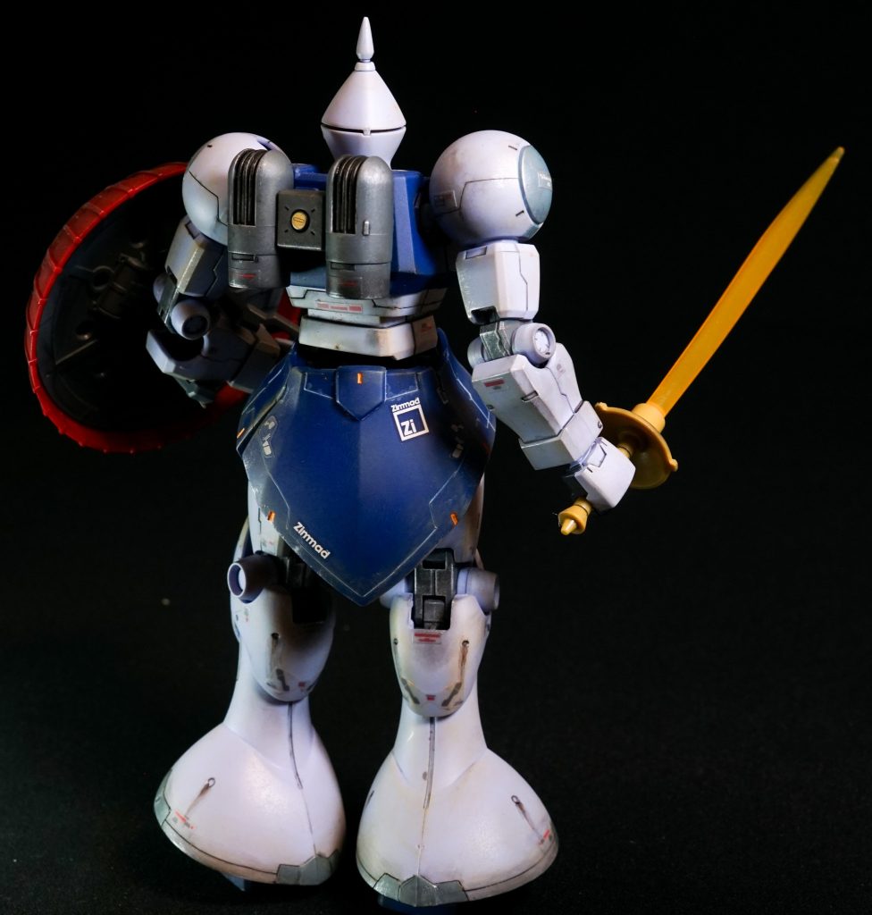 HGUC 1/144 ギャン–3枚目/制作者：しるばにあ