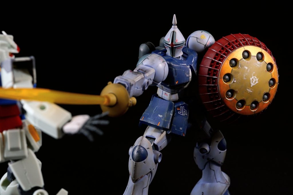 EGガンダムがあったので、あのシーンっぽく撮影してみました