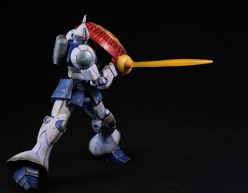 HGUC 1/144 ギャン–4枚目/制作者：しるばにあ