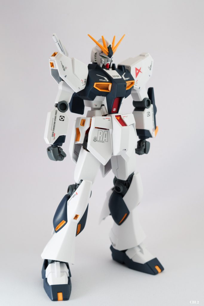 HGUCの武装が使えます！って言うなら武器セットだけで販売してくれよなーって思います。まあ、なくても十分かっこいいんですけど。