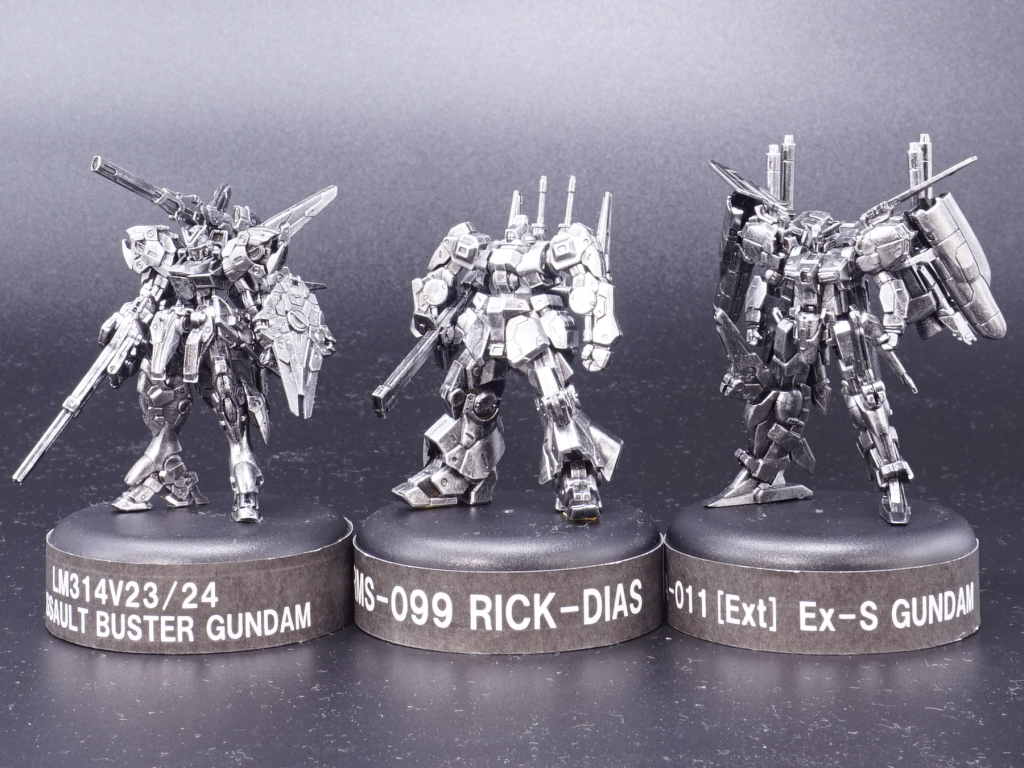 ミニフィギュアセレクション風ガンダムアーティファクト｜わる