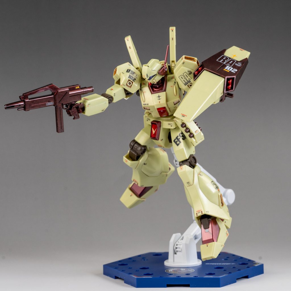 HG ジェガン (アクシズ・ショックイメージカラー)–4枚目/制作者：M.マウス Ver.Le