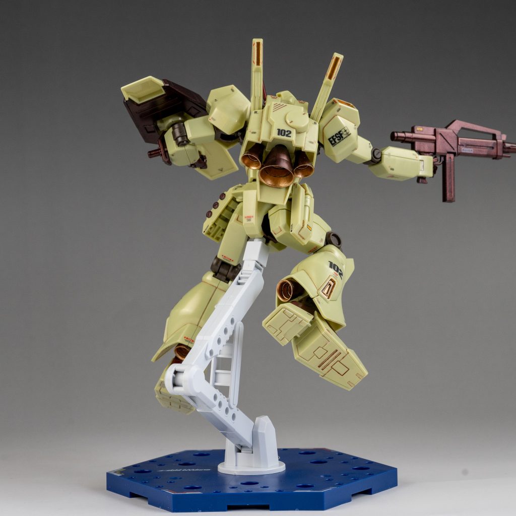 HG ジェガン (アクシズ・ショックイメージカラー)–5枚目/制作者：M.マウス Ver.Le