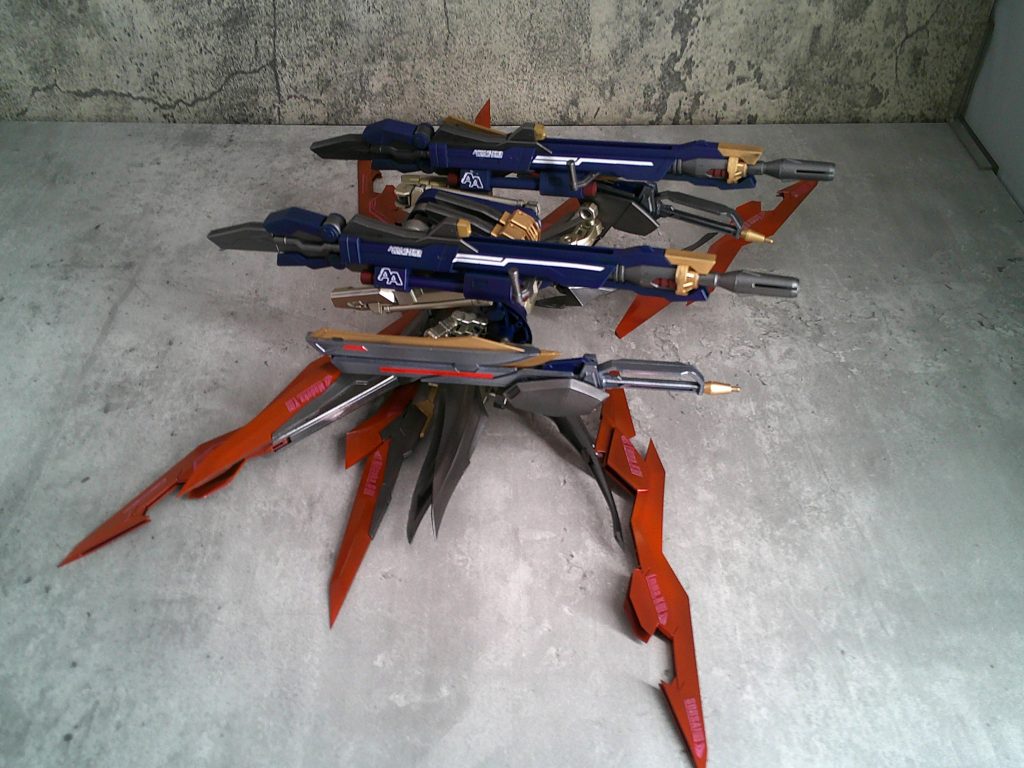 合わせるとごっちゃごちゃ