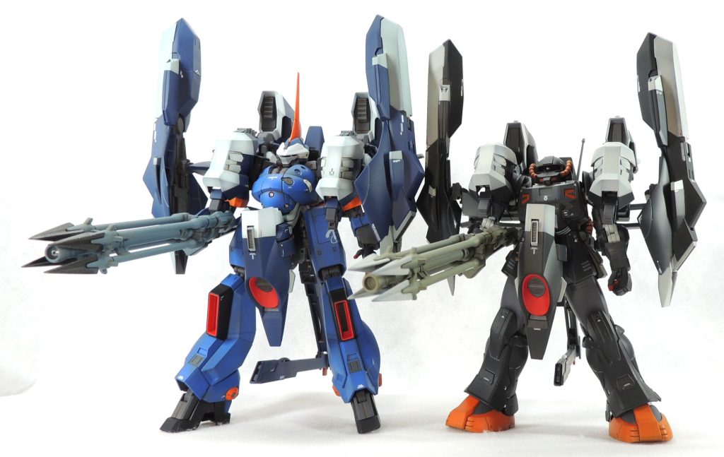 МＳの新旧や組織に関係なく、四肢を備えた人型МＳであれば、アクア・ハンブラビⅡが合体できるという設定が秀逸だと思いました。