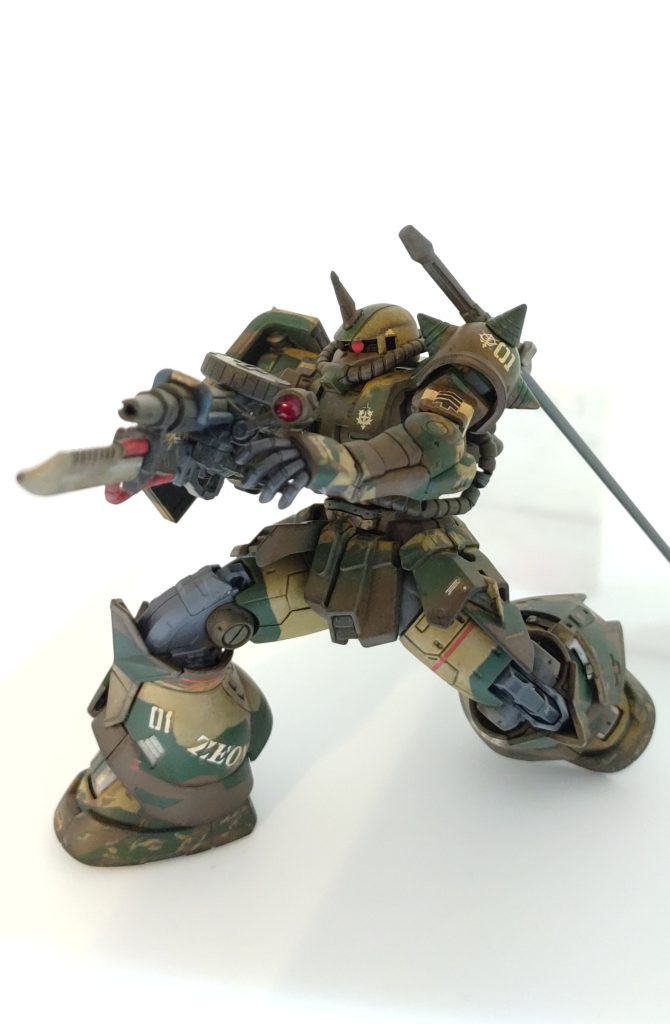 HG MS−06GD高機動型ザク　エグバ機–3枚目/制作者：yushan