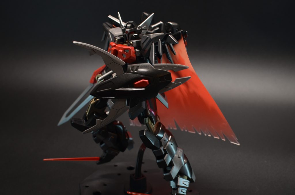 ビームマントも悪くないだろぅ。ギザギザに切ったんですけど、ギザギザを作るセンスがなかった。