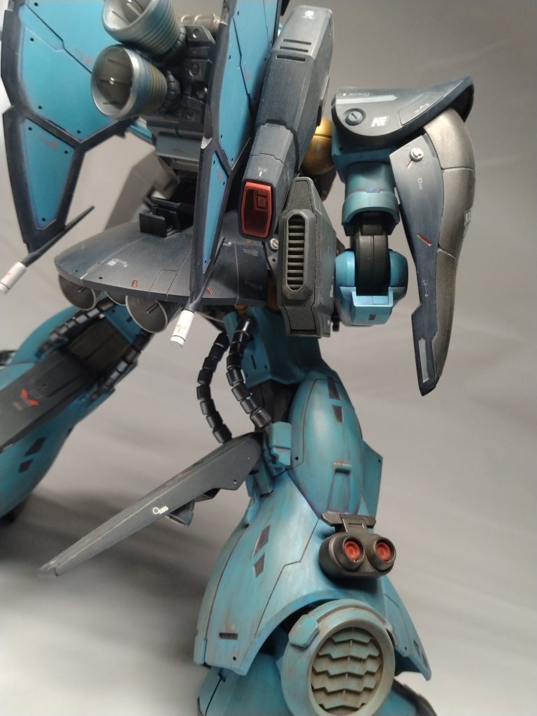 背面ショット。足回りを主に改修しました。