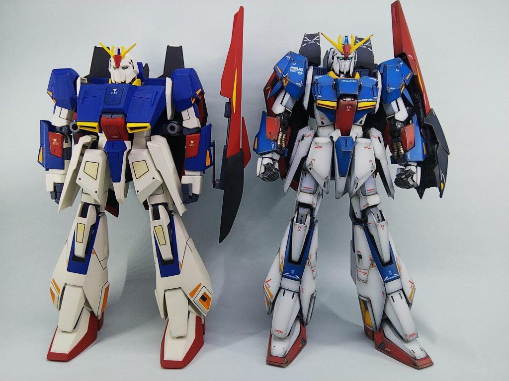 33年前に製作した旧1/100と