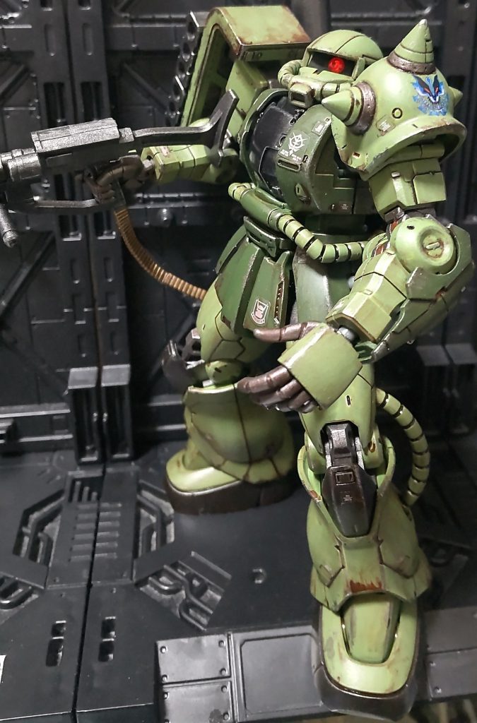 何も考えずにフェンリル隊のデカール貼っちゃいました。