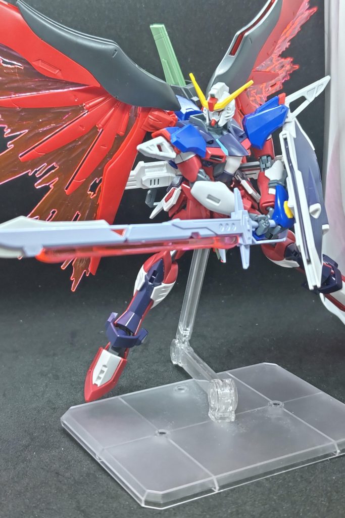 アロンダイト構え。なんとかこちらではシールドは持てました。