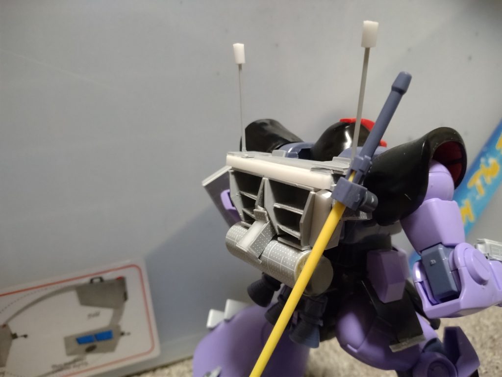 12月頭頃には背面完成