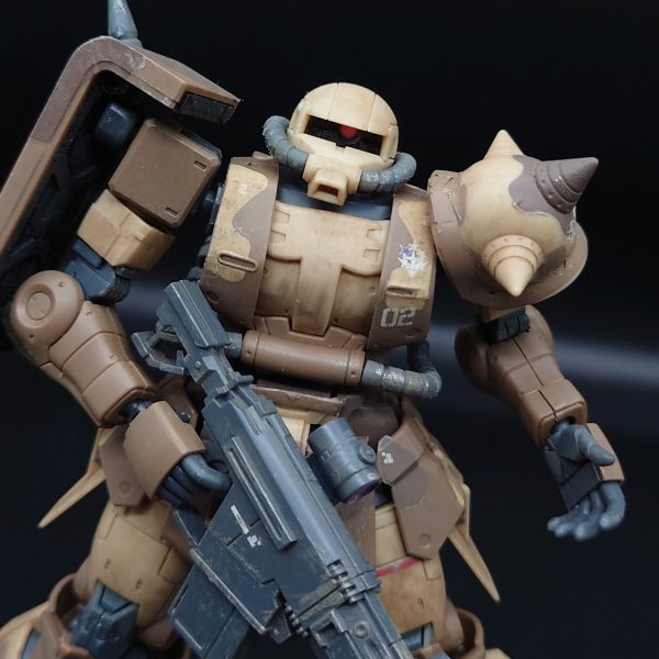 84作目　1/144 MS-06GD 高機動型ザク地上型　ウォルド機