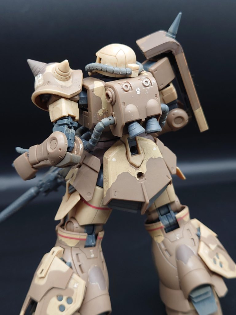 84作目　1/144 MS-06GD 高機動型ザク地上型　ウォルド機–3枚目/制作者：@kjyun_choroq