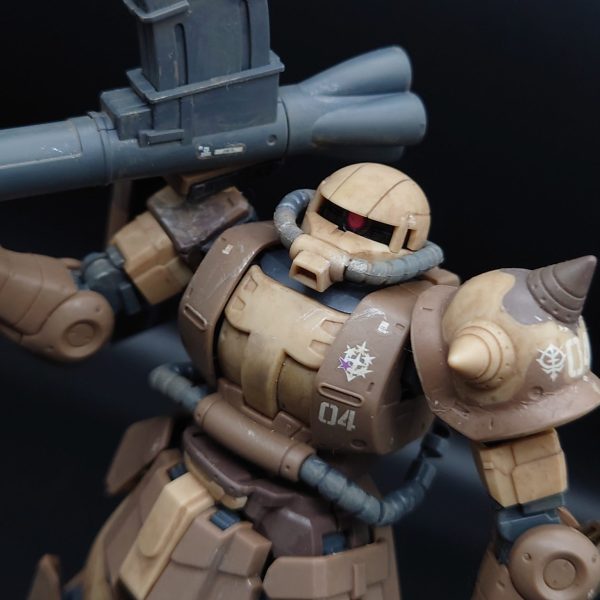 83作目 1/144 MS-06GD 高機動型ザク地上型　セルマ機