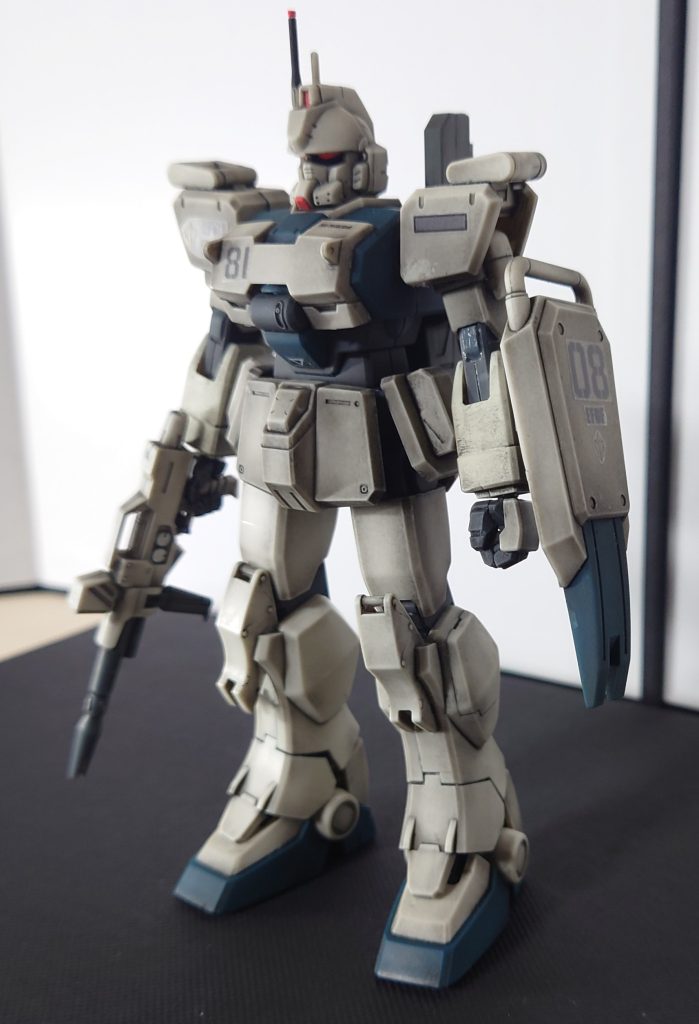 素組みして合わせ目だけ埋めてつや消し、ウェザリングのみです!😄一部塗装だけしてます！