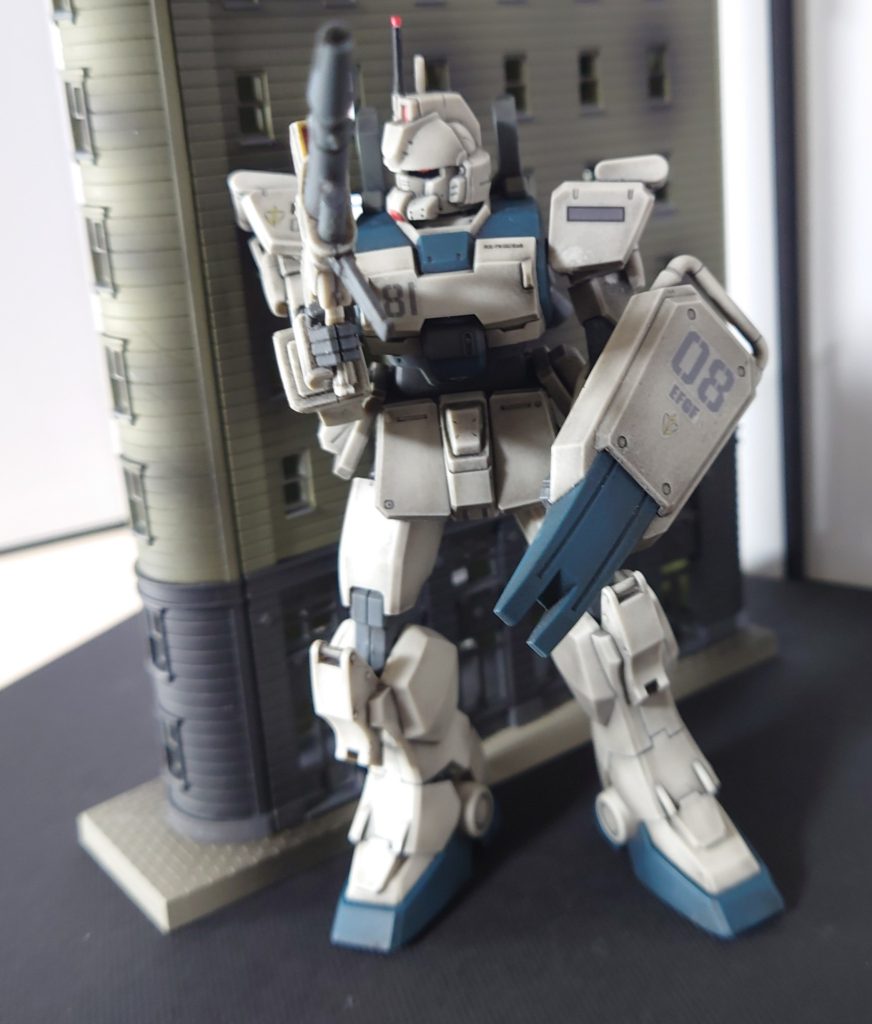 やっぱ陸戦型ガンダムとEz-8は市街地が良いですね!😁 