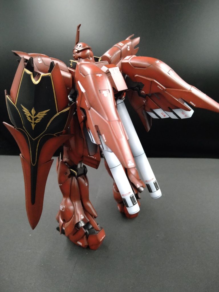 良い感じの赤に出来たと思ってます