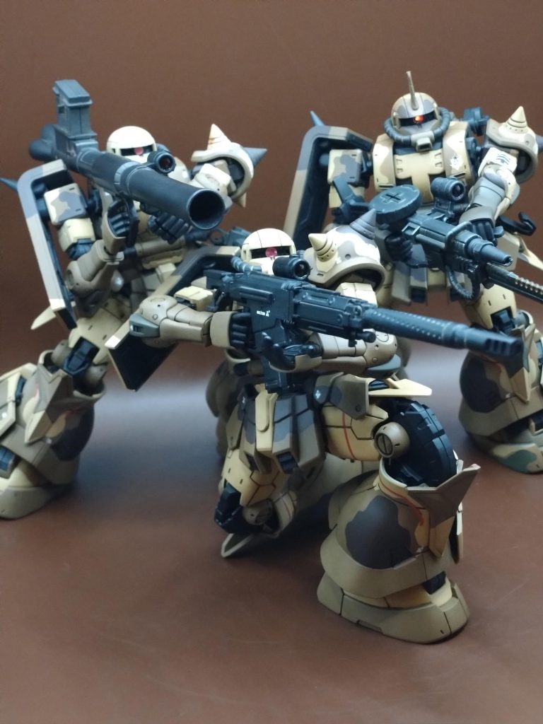 サザンクロス隊　高機動型ザク–2枚目/制作者：ひろ坊や