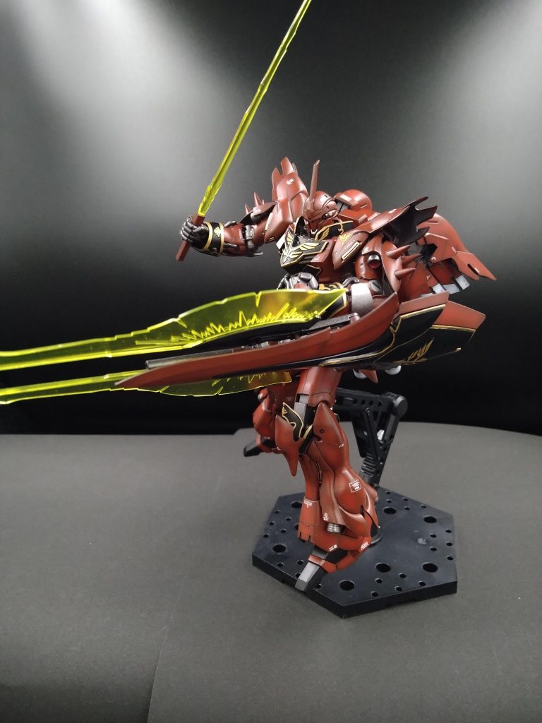 肩の突起は延長しました