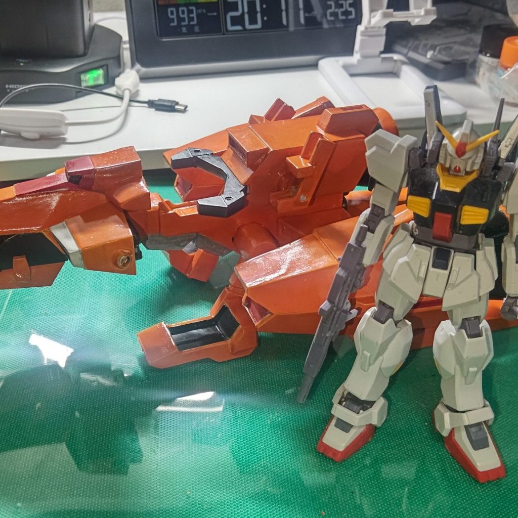 1/144 メガライダー(フルスクラッチ)｜Rosaliaさんのガンプラ作品｜GUNSTA（ガンスタ）