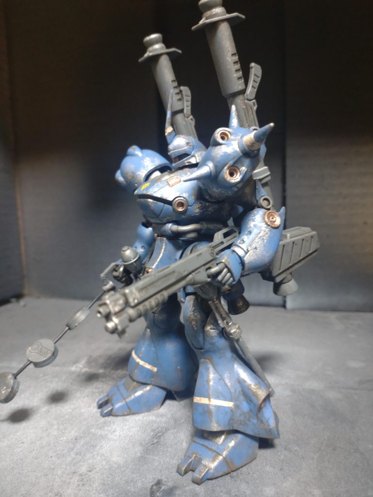 スミ入れはウォッシングで。