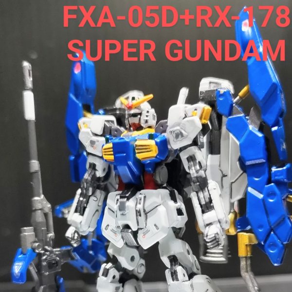 GUNDAM ARTIFACT FXA-05D+RX-178 SUPER GUNDAM