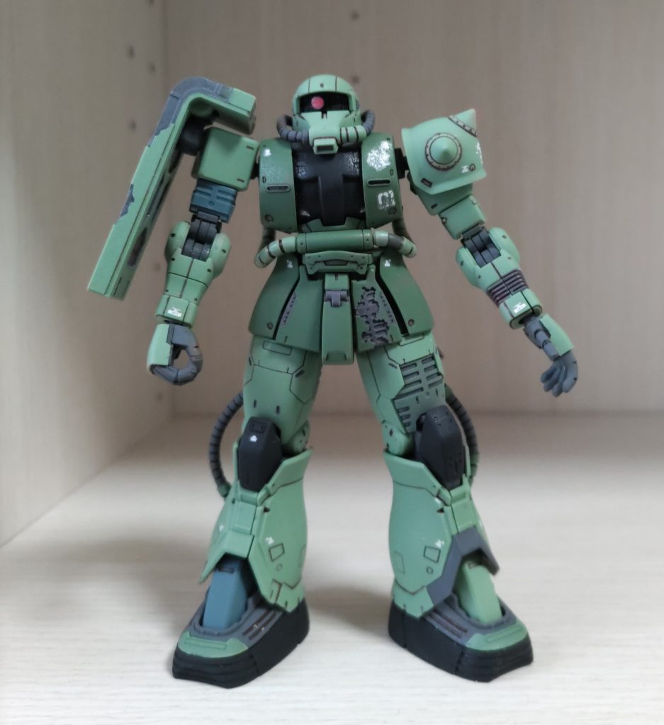 ドアンザク　部分塗装、つや消し仕上げ–2枚目/制作者：いっしー