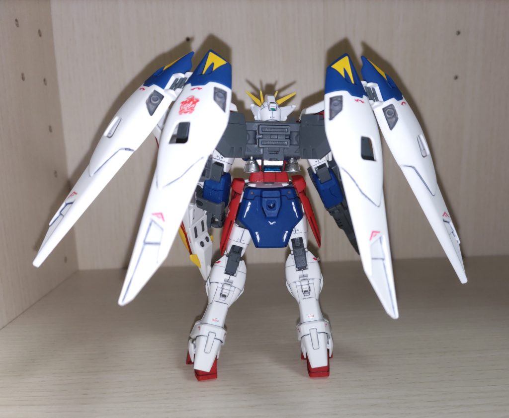 ウイングガンダムゼロ–3枚目/制作者：いっしー