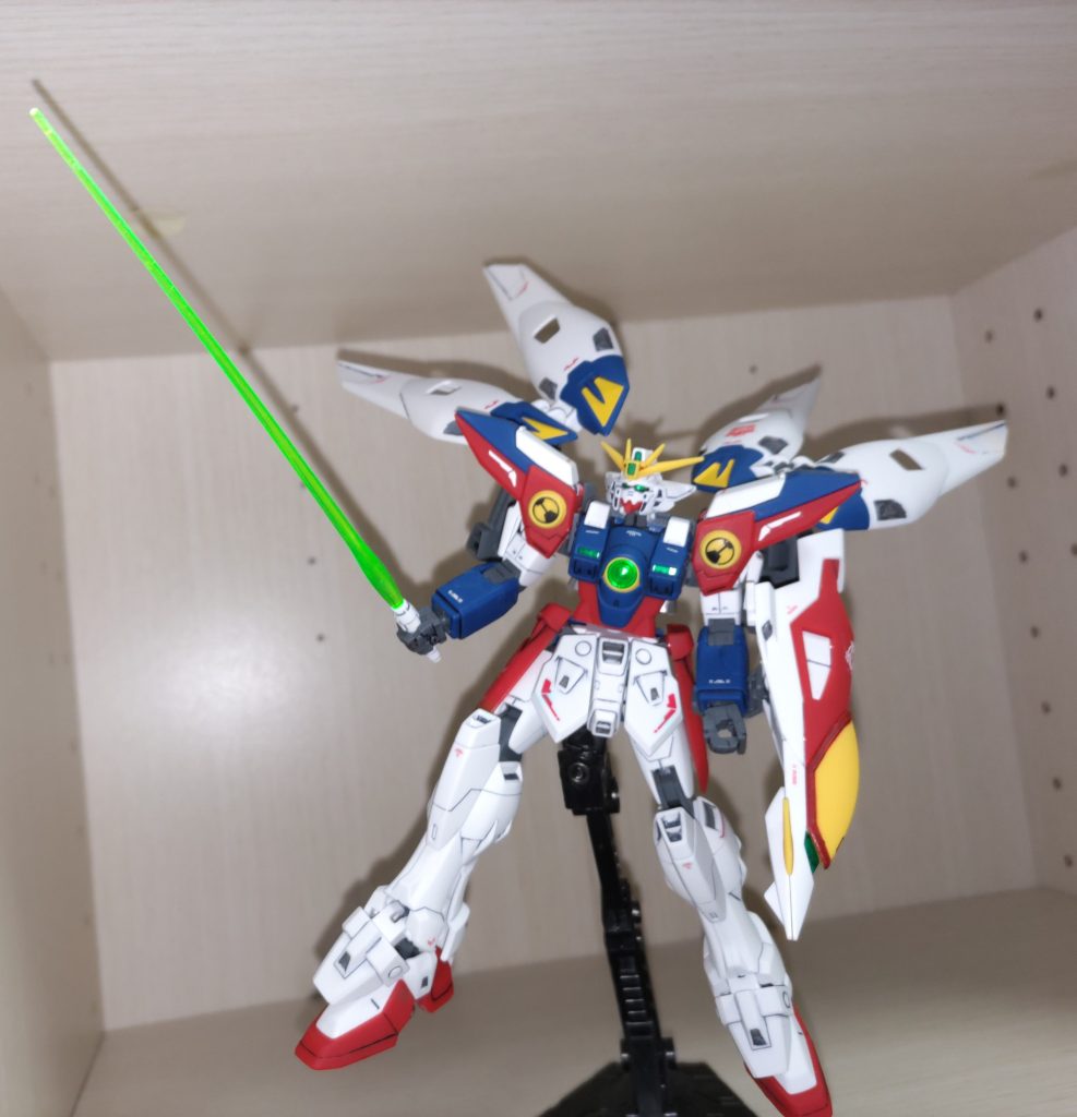 ウイングガンダムゼロ–4枚目/制作者：いっしー