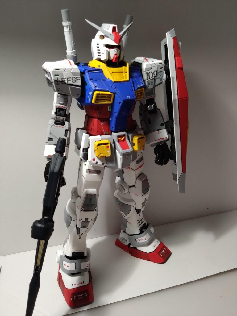 アンリーシュド　ガンダム　1/60PG–2枚目/制作者：ひろ坊や